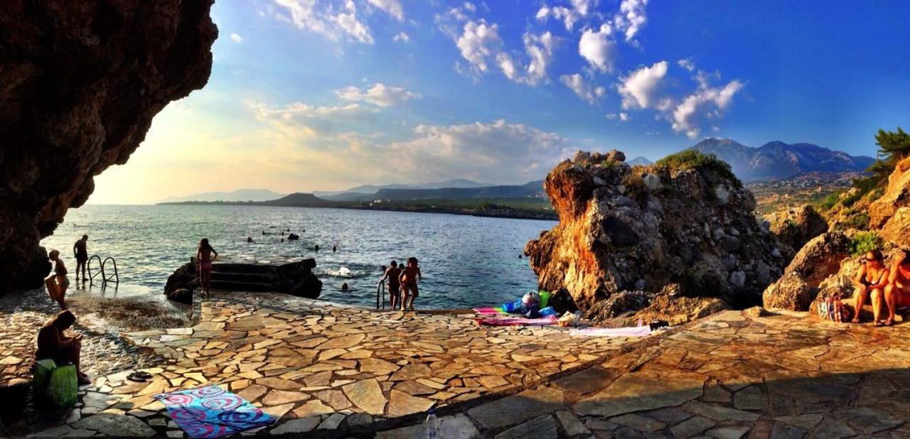 Selinitsa Stone Studio - Mani Seaview Retreat Agios Nikolaos  Eksteriør billede